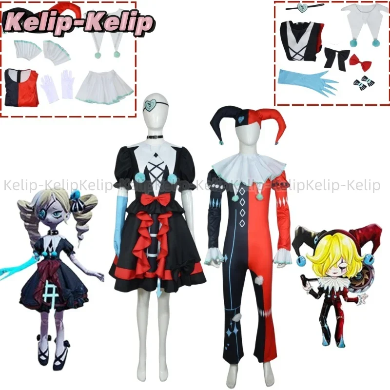 Customized Halloween Party Cos Costume Mute Girl Stella Escapes From Horror Night Wraith Clown Abba Full Cosplay Costume