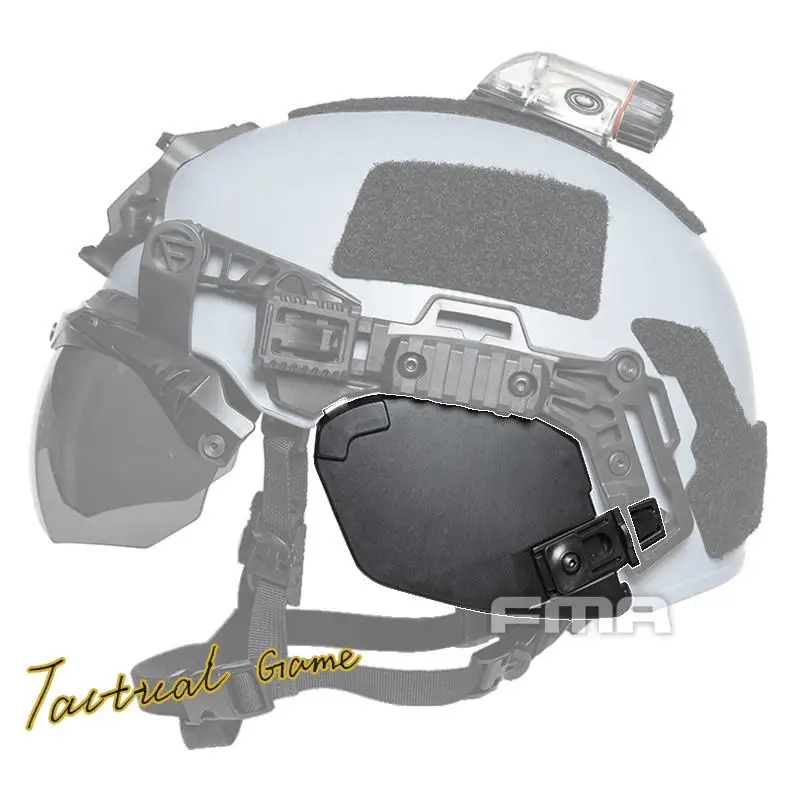 FMA TB1430 Outdoor Tactical EX Helmet 2.0/3.0 rail-specific ear protection helmet accessory