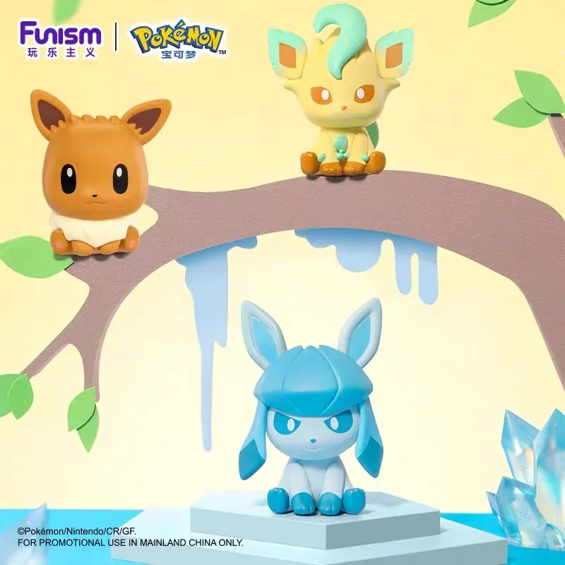 مجموعة البوكيمون Eeelelutions Sylveon Jolteon Espeon Umbreon Flareon حقيبة أعمى الهدايا لعبة نموذج شخصيات كرتونية جمع الحلي