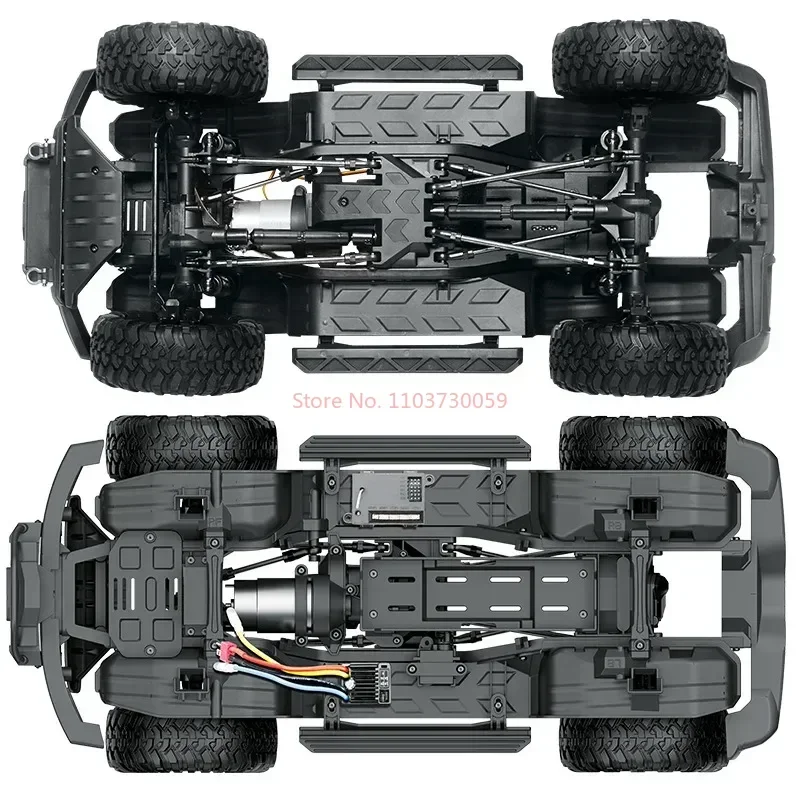 Huangbo-Carro de controlo remoto, 1:10 Carro controlado por rádio, Tracção nas quatro rodas, Simulação de escalada, 1:10r1001, Quente