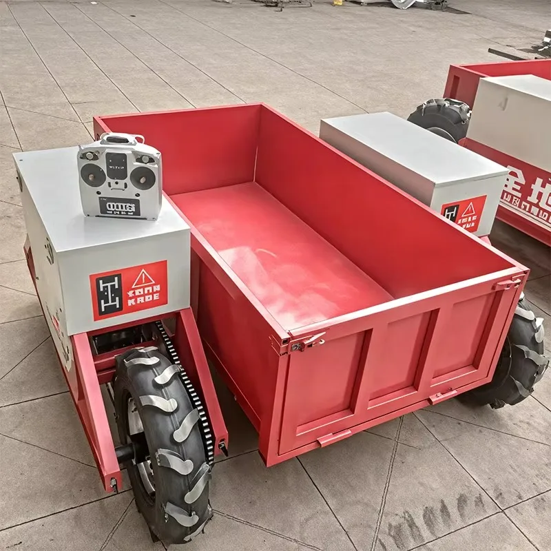 

All-terrain Four-wheel Drive Transport Vehicle, Mountain Orchard Climbing Vehicle, Electric Remote-controlled Handling Vehicle