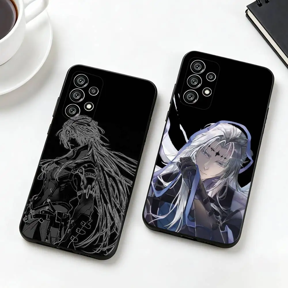 Wuthering Waves Calcharo  Phone Case For Samsung S25,S24,S21,S22,S23,S30,Ultra,S20,Plus,Fe,Soft Silicone Black Cover