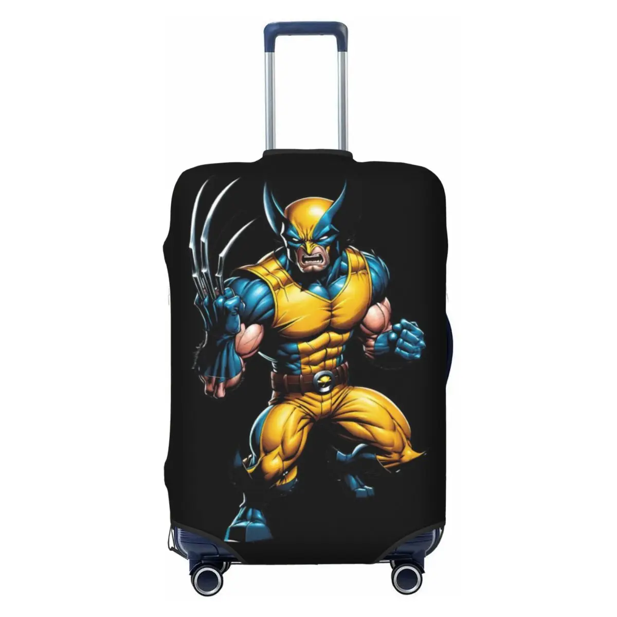 

Чехол для чемодана с изображением Человека-паука (по мотивам фильма), моющийся, защитный, подходит для чемоданов 18-32 дюйма