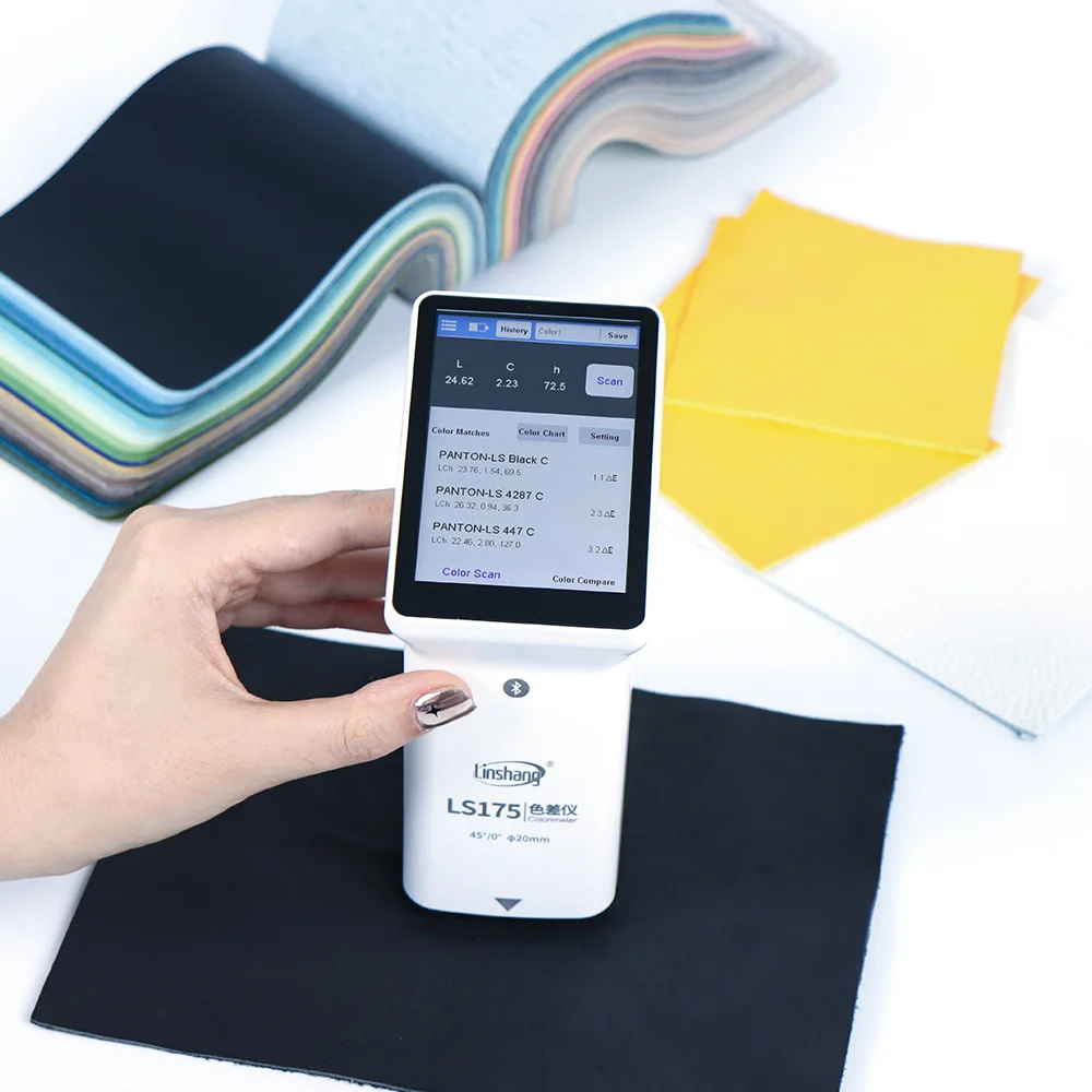 

DepositLS175 20 мм 45/0 текстильный колориметр портативный колориметр с большой апертурой цифровой измеритель разницы цвета охотничий лабораторный колориметр