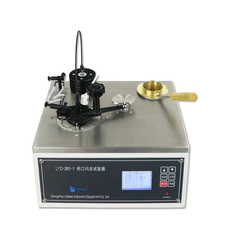 LABOAO LYD-261-1PMCC Oil Lab Flammpunkttester mit geschlossenem Becher für brennbare Materialien