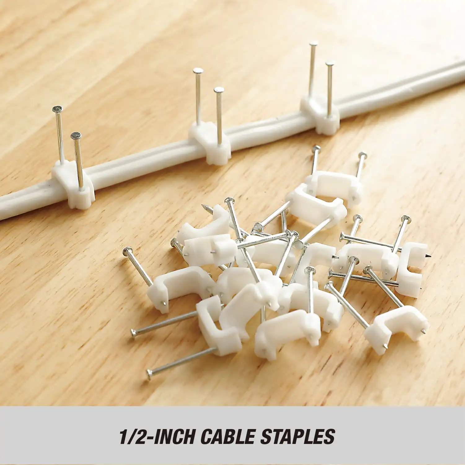 1/2-Inch Cable Staples, 25-Pack