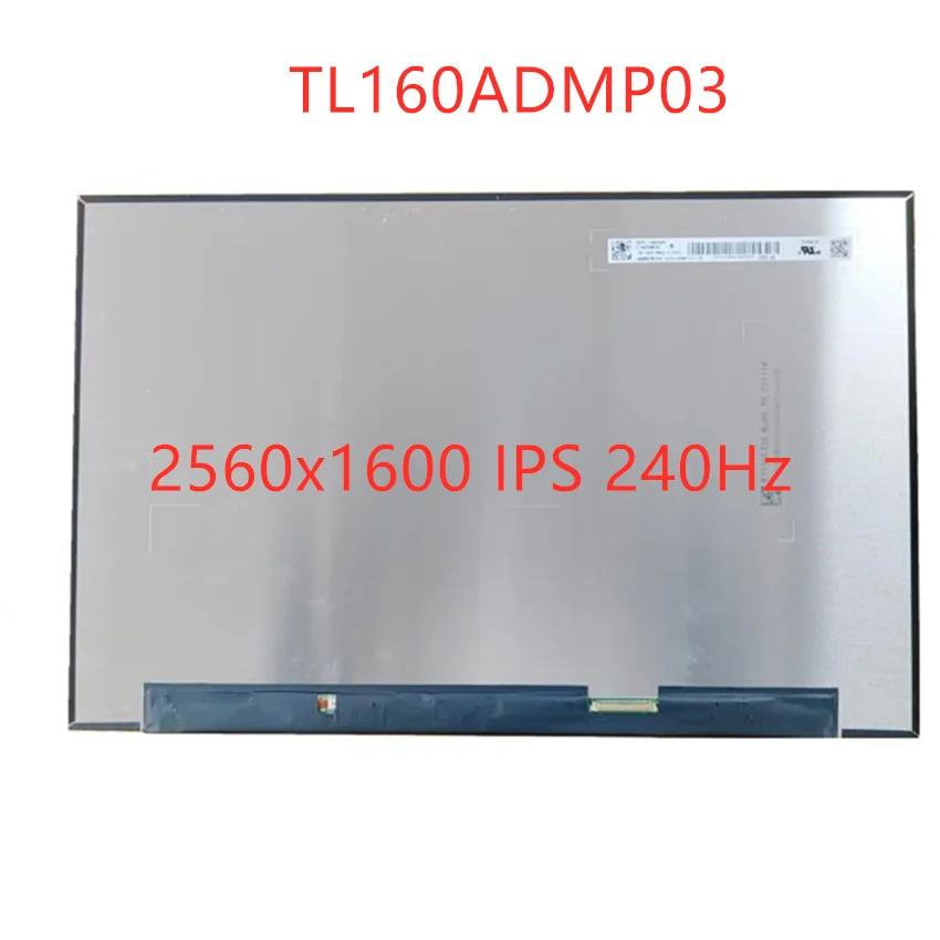 

TL160ADMP03 TL160ADMP03-00 NE160QDM-NZ5 For ROG G634JZ PANCEL Laptop LCD Screen 2560x1600pixel 189PPI IPS 240Hz