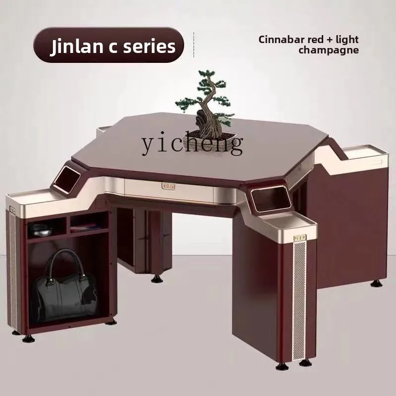 

LX mahjong machine automatic dining table dual-purpose mahjong table household
