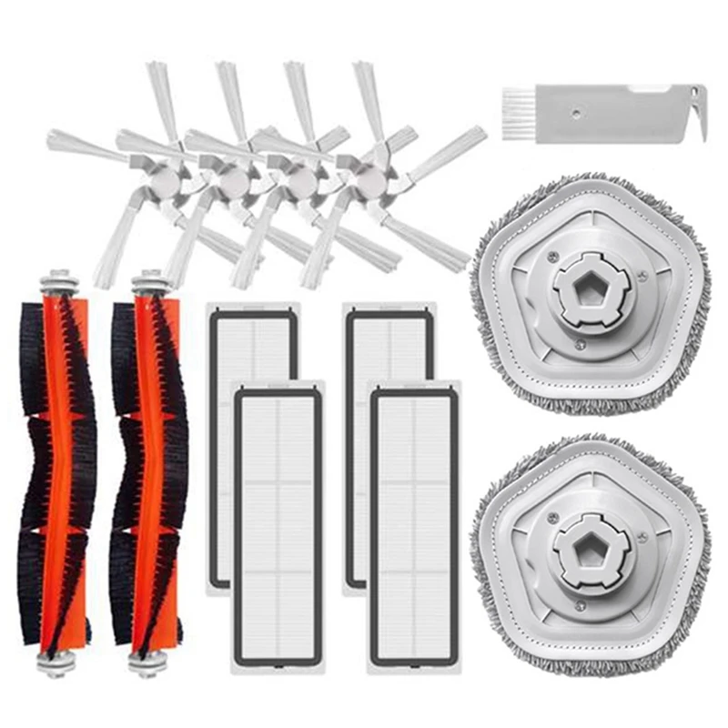 

Аксессуары для основной боковой щетки, HEPA фильтр, насадки для швабры Xiaomi Dreame Bot W10 W10 Pro, самоочищающийся робот