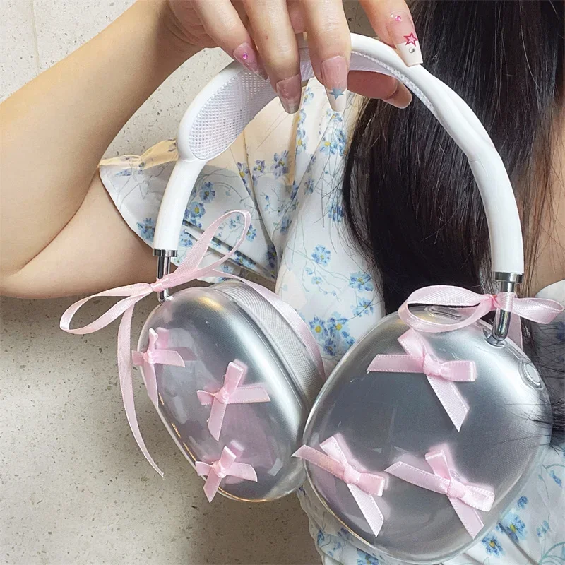

Headphone Earphone Protective Case Kit For Apple Airpods Max Earphone Case Clear Soft Silicone Headphone For Airpods Max Protect