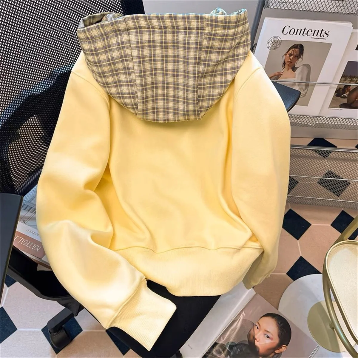 Spring And Autumn Male Vitality Fashion Trends Versatile Simple Lazy Wind Jugendstil 2025 New Hooded Sweatshirt Jacket