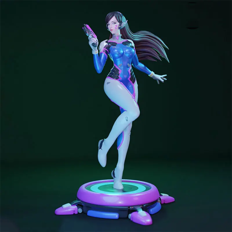 1/24  1/18  Resin Model Kit The DVA Girl Sculpture Figurine Unpainted No Color RW-1365