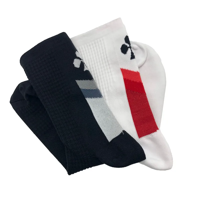 Calze alte da ciclismo a compressione professionale di qualità calze da bicicletta da strada traspiranti sport all\'aria aperta calcetines ciclismo