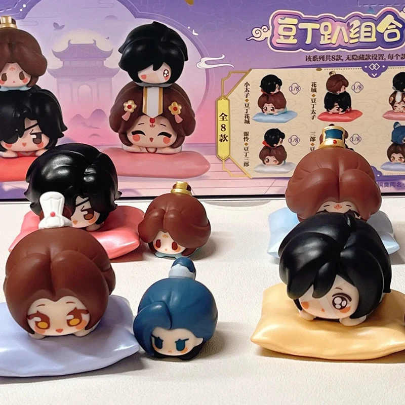 

Подлинная глухая коробка Heaven Official's Blessing Super Stacking Xie Lian Hua Cheng, аниме-фигурка Ban Yue Mystery Box, подарочная игрушка