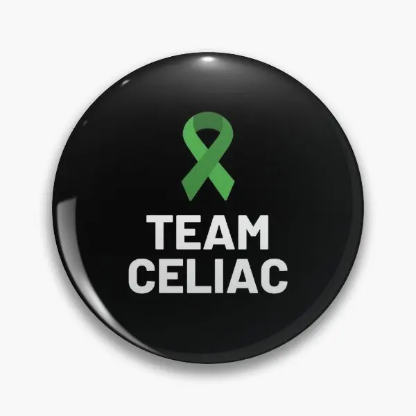 Team Celiac  Soft Button Pin Lapel Pin Cute Clothes Jewelry Women Badge Funny Brooch Hat Metal Gift Fashion Lover Creative Decor