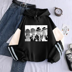 Men's Anime Bungo Stray Dogs Nakahara Chuuya Hoodies Women 90s Vintage Cartoon Shirt Spring Autumn Fleece Plus Size Sweatshirts