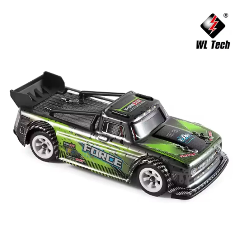 WLtoys 284131 1:28 4WD 2.4G Mini RC سباق السيارات عالية السرعة على الطرق الوعرة التحكم عن بعد مصباح ليد الانجراف سبيكة شاحنة