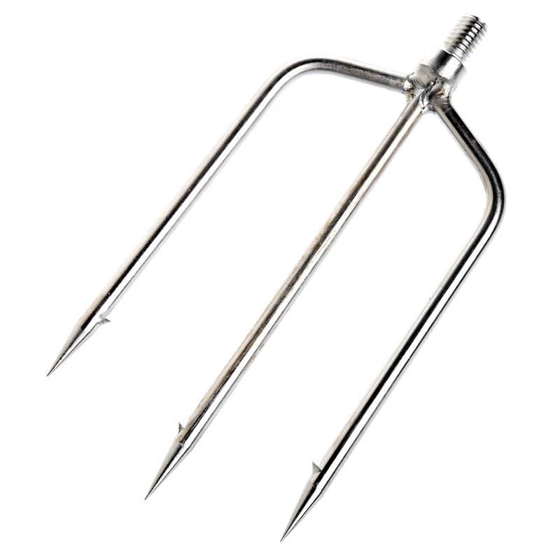 Stainless Steel Fishing Fork with Barb 3/5 Harpoon Fishing Ice Breaker Accessory Tackle Tool high quality hunting fish prong - AliExpress 18 Stainless Steel Fishing Fork with Barb 3/5 Harpoon Fishing Ice Breaker Accessory Tackle Tool high quality hunting fish prong - AliExpress 18