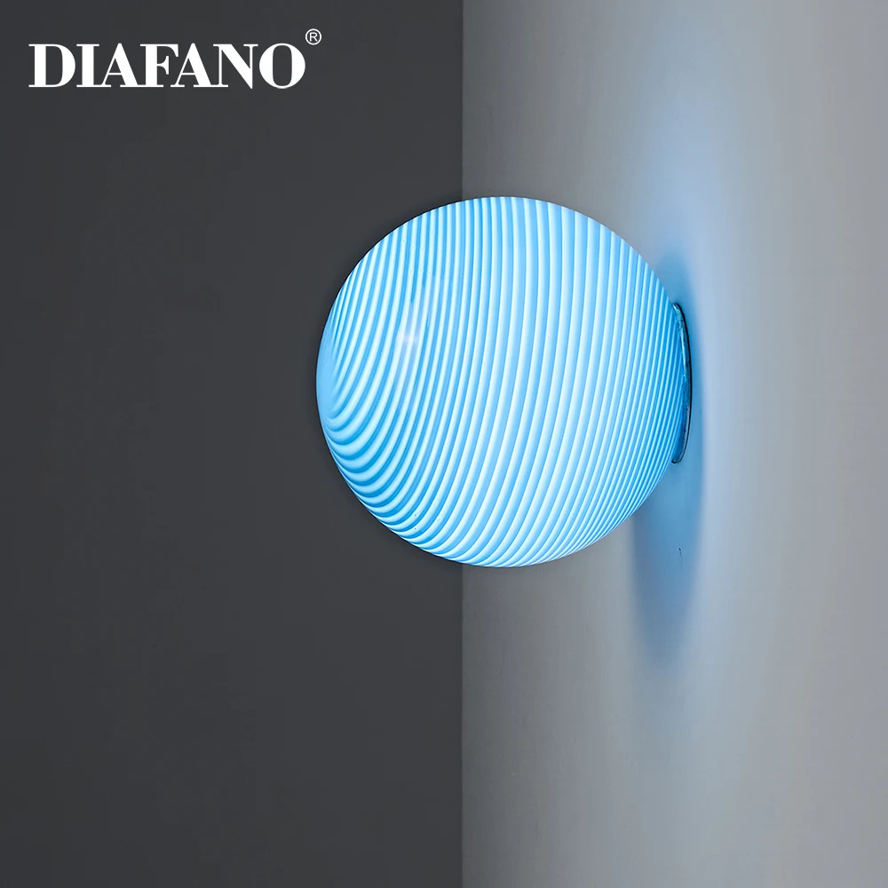 

Светодиодный стеклянный настенный светильник, минималистичный розовый шар, декоративный светильник для спальни, прикроватная тумбочка, гостиная, подсветка прихожей, освещение