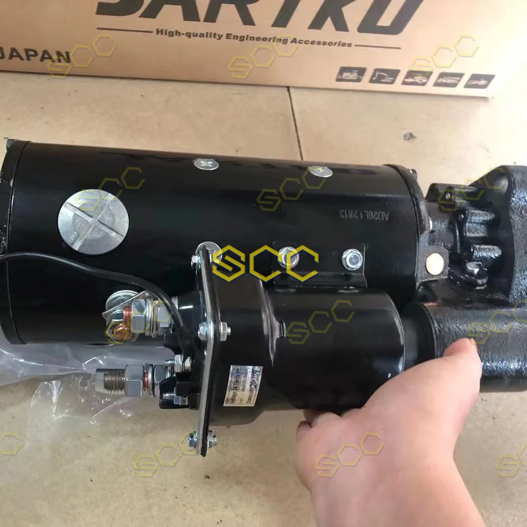 

1990424 Starter 24V 12T 8.0KM Starter Motor for 3116 E325D E324D FREIGHTLINERFLC112 120 FITS CATERPILLAR 3176