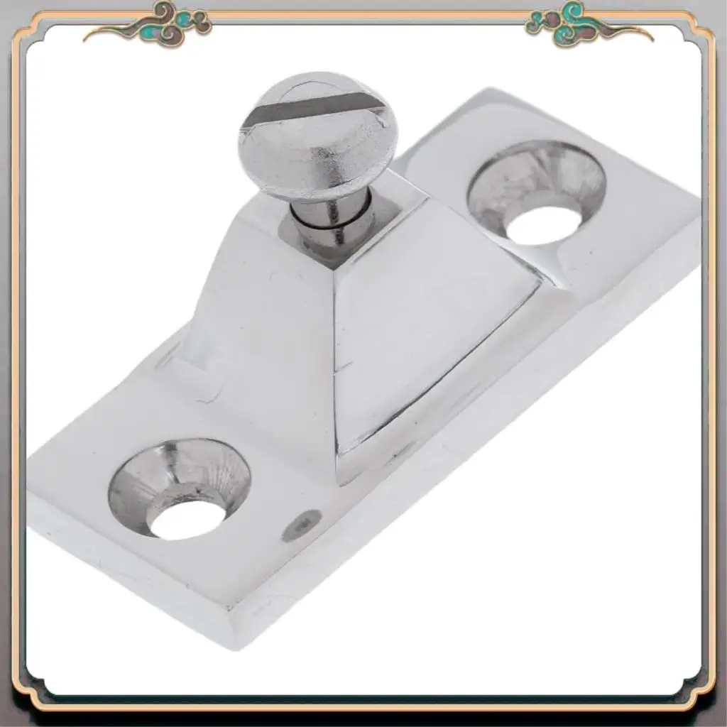 Reliable-2 Pieces Marine Deck Hinge Boat Bimini Top Fitting Hardware