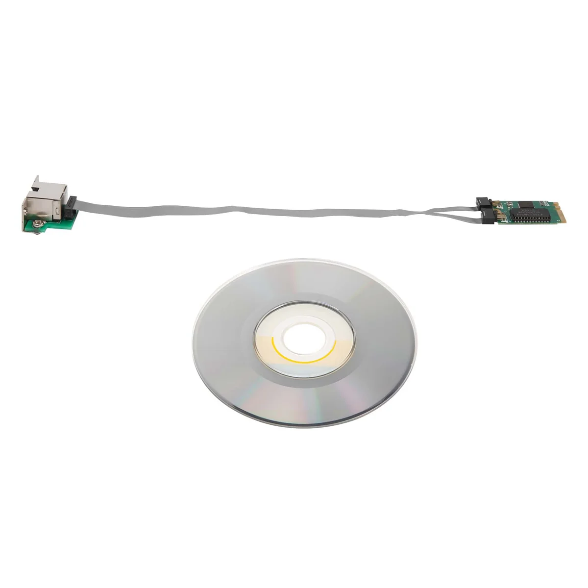 Kartu jaringan PCIE Mini, kartu jaringan M.2 A + E ke Gigabit Gigabit Port tunggal RJ45