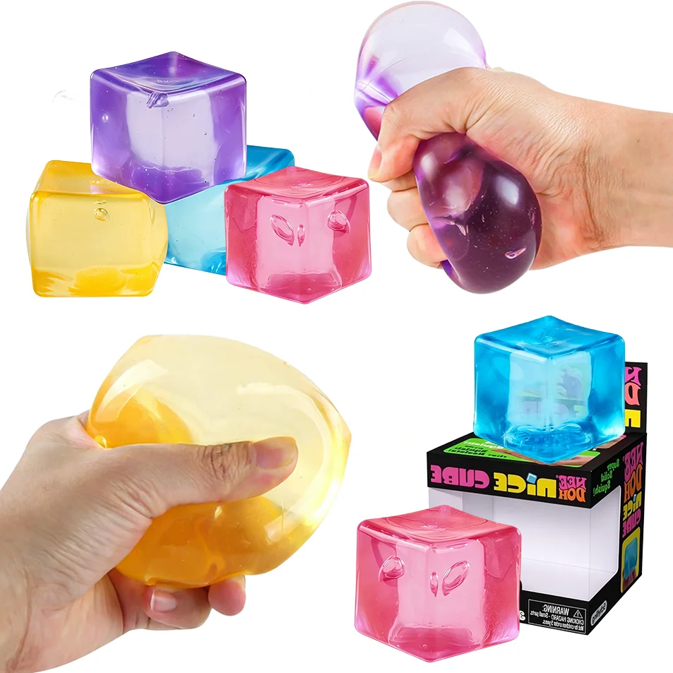 

Игрушка-антистресс 2026 Cube Square: сжимаемый мячик для снятия стресса, сенсорная игрушка для снятия напряжения