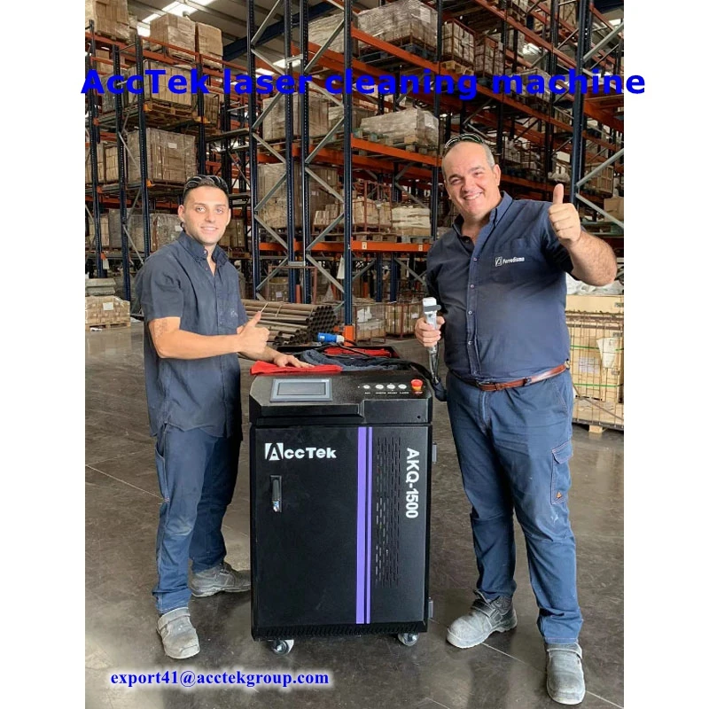 

Portable Handheld Metal Rust Removal Fiber Laser Cleaner With 1000W 1500W 2000W 3000W For Rust Paint