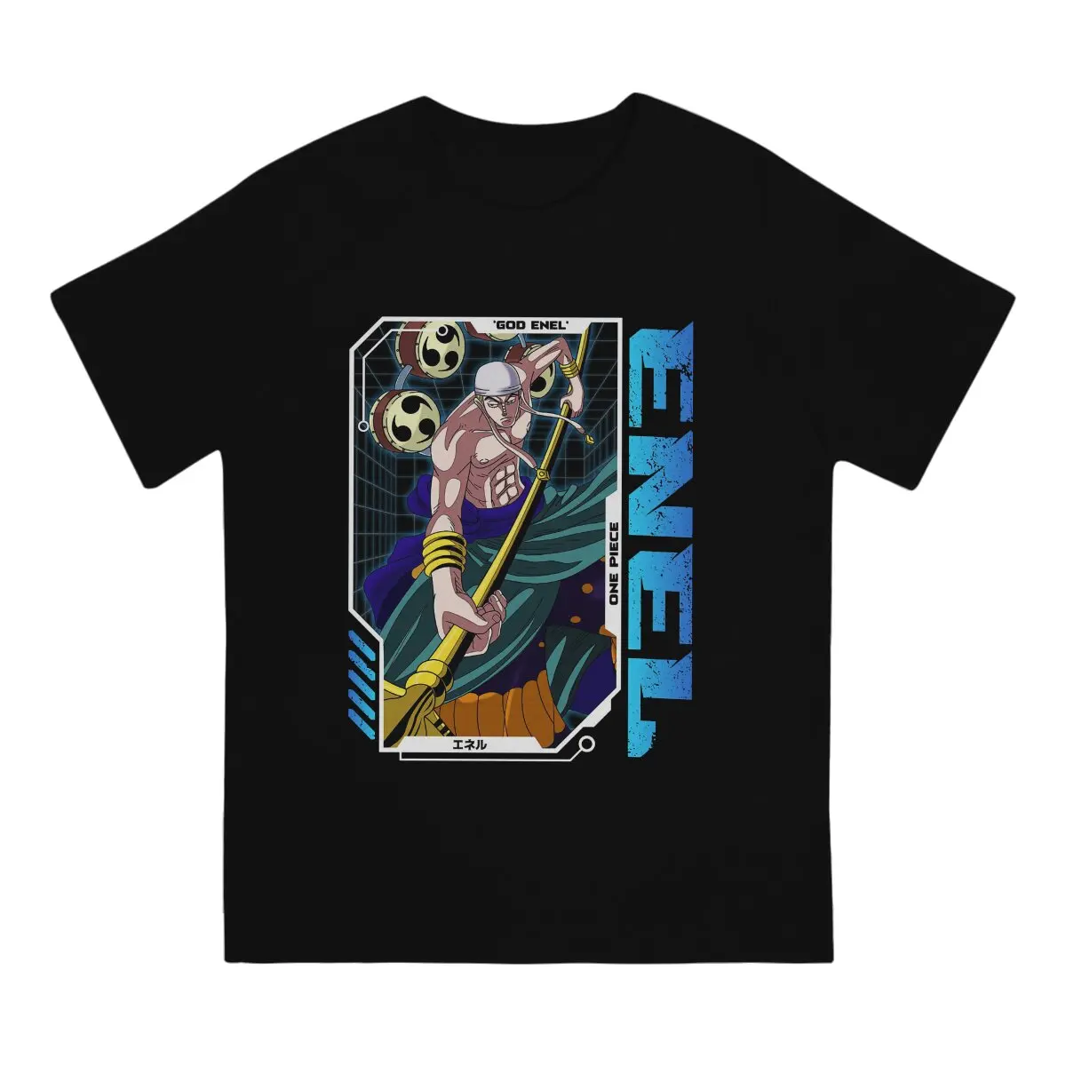 Enel - One Pieces Unique TShirt Pirates Enel Casual T Shirt Hot Sale T-shirt For Men Women