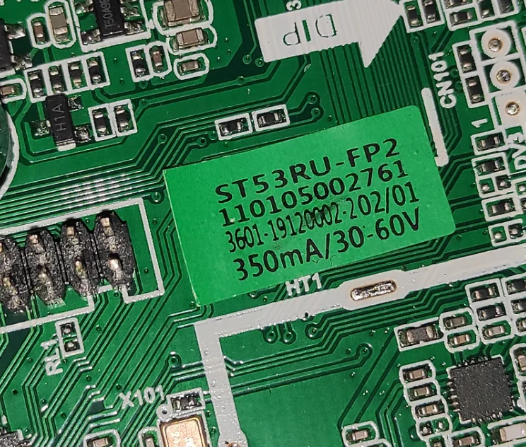 Frete grátis!! ST53RU-FP2 lcd conduziu três em uma relação dupla hd hdmi da placa-mãe da tevê 30 -- 60v 350ma