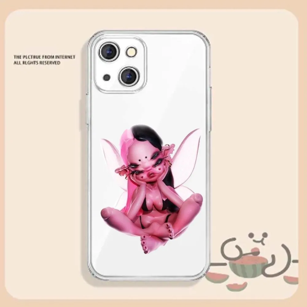 Melanie Martinez Cry Baby Phone Case For Iphone 15 11 13 14 Pro Max 7 8 Plus X Xr Xs Max Se2020 12mini Transparent Cover