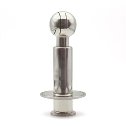 Boule de pulvérisation rotative CIP, SS304SSSION L, acier inoxydable, 3 clips, boule de pulvérisation d'eau précieuse, compatible Everver Books, 1.5 po x 2 po, 2.5 po, 3 po