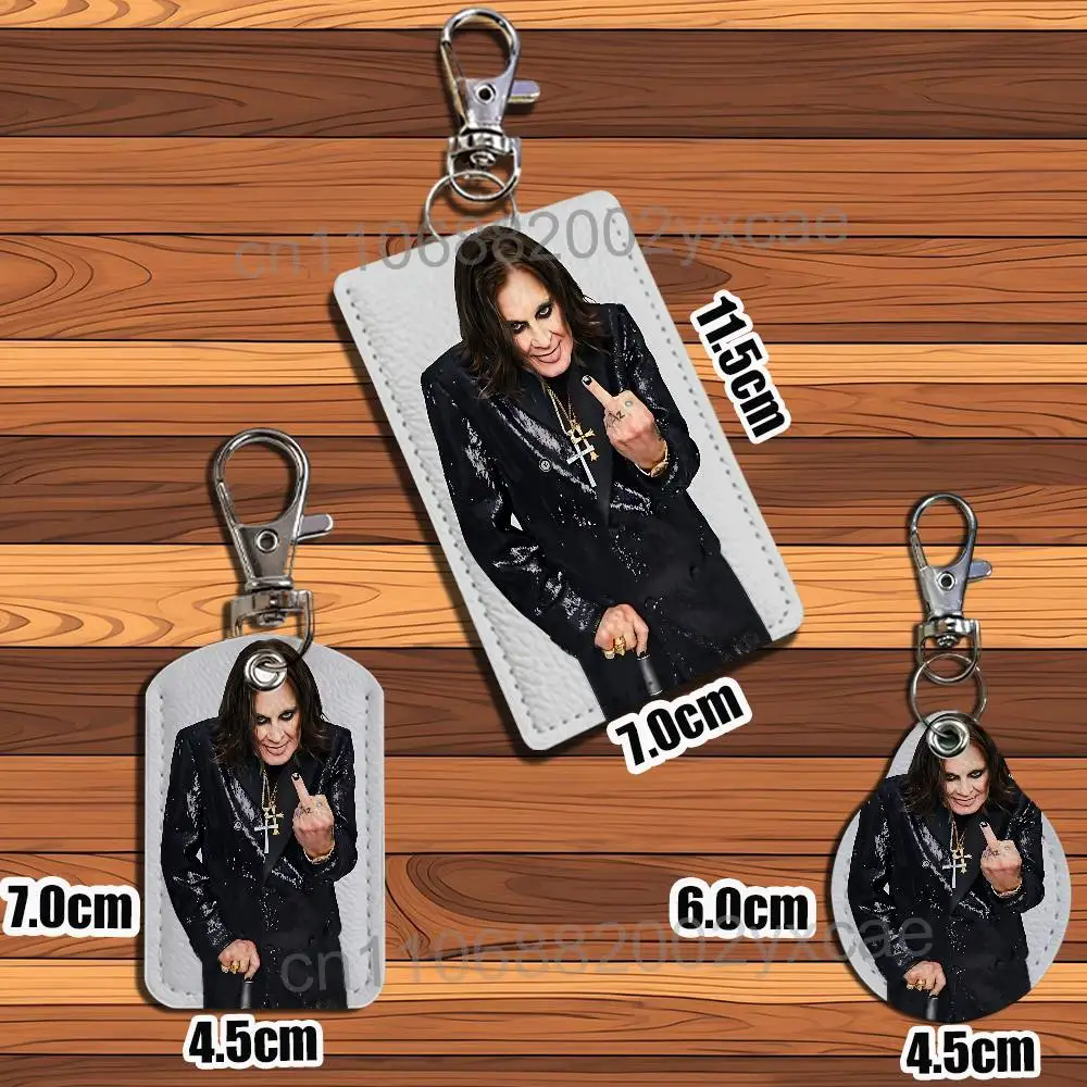 Black Changes Ozzy Holder For Bank Business Work Card Holder Student Card Case Bus Card Keychain - view 5