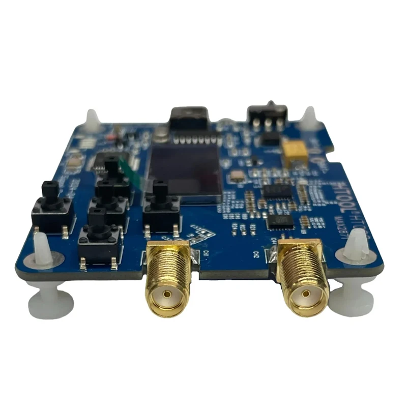 HT008 RF Signal Source Generator Frequency 23.5-6000Mhz Serial Port Control MAX2871 2870