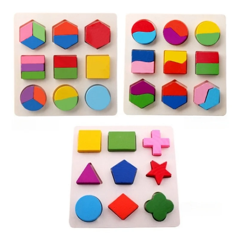 パズルブロックボードおもちゃ：形合わせと色分けが楽しい、子供向け知育マッチングで超脳力アップ！