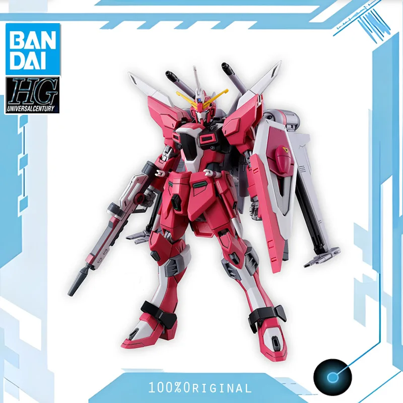 BANDAI Anime HG 1/144 ZGMF-X121M2 INFINITE JUSTICE GUNDAM Type2 Mobile Suit Model Kit Assembly Plastic Action Toy Figure Gift