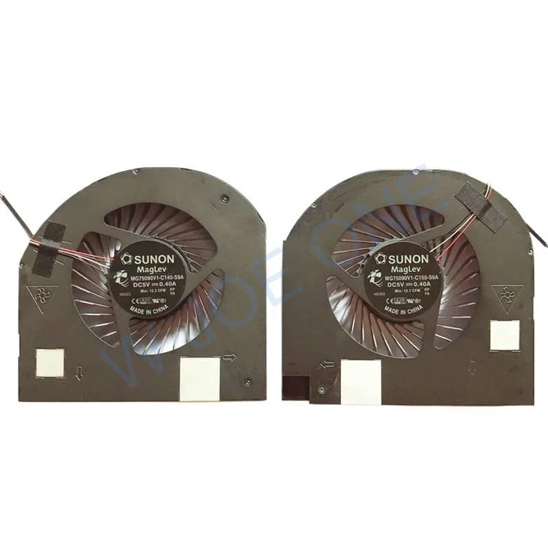 Nuevo ordenador portátil CPU GPU ventilador de refrigeración enfriador Notebook PC para Dell Precision 17 7730 M7730 MG75090V1-C140-S9A MG75090V1-C150-S9A