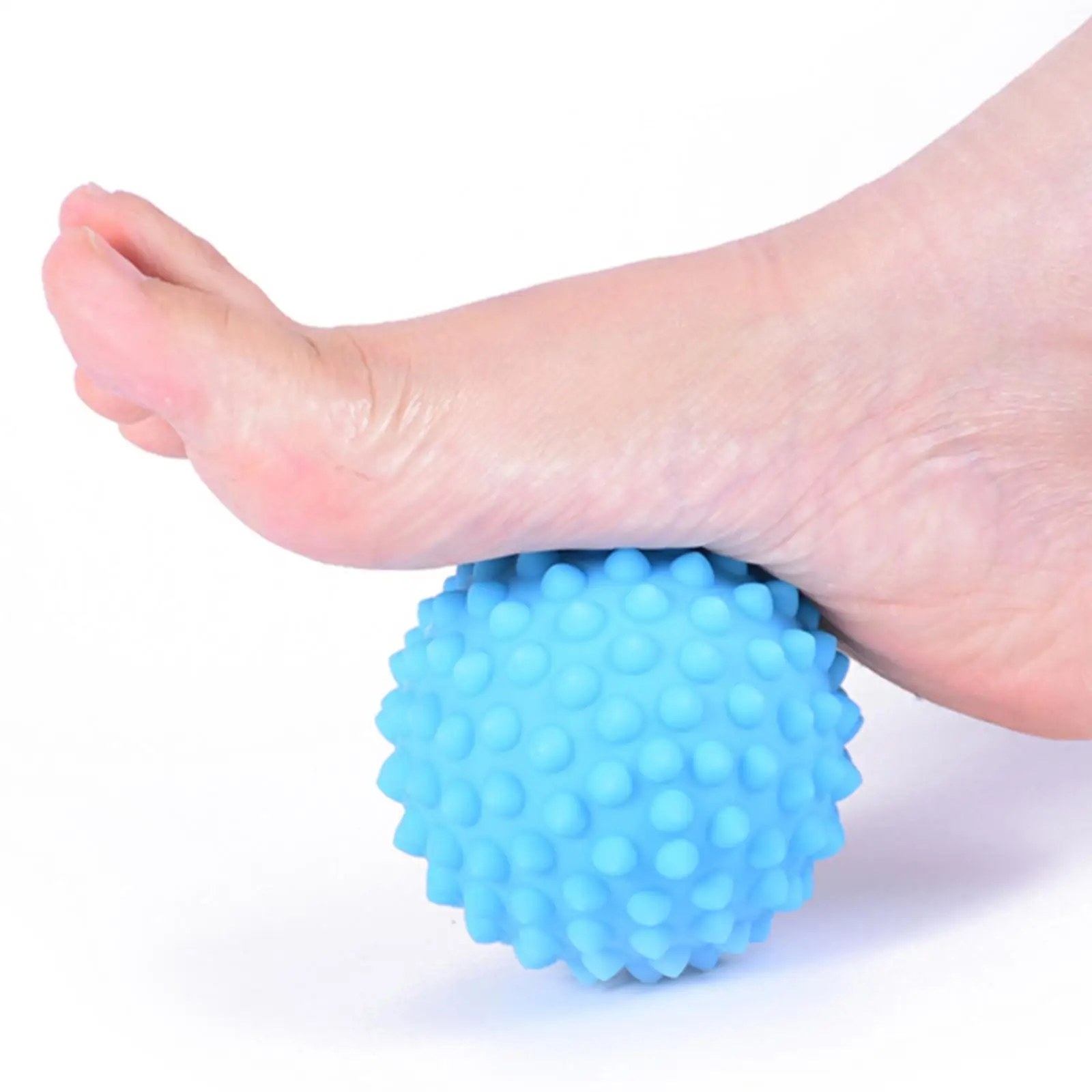 2/3 Harde Trigger Point Deep Tissue Stekelige Massage Roller Ball Met Een Zak Blauw