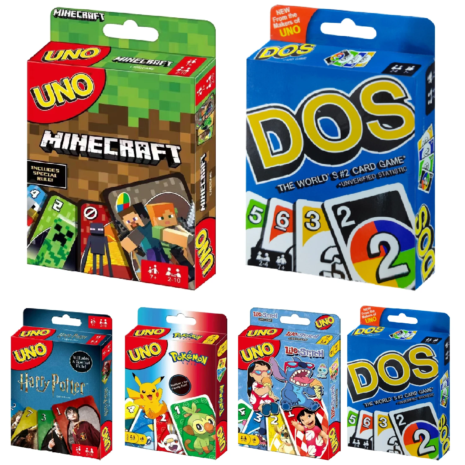 The Uno Collection Cards Board Games UNO Cards Harry Narutos uno Card Table Game Playing for Adults Kid Gift Toy ONE FLIP