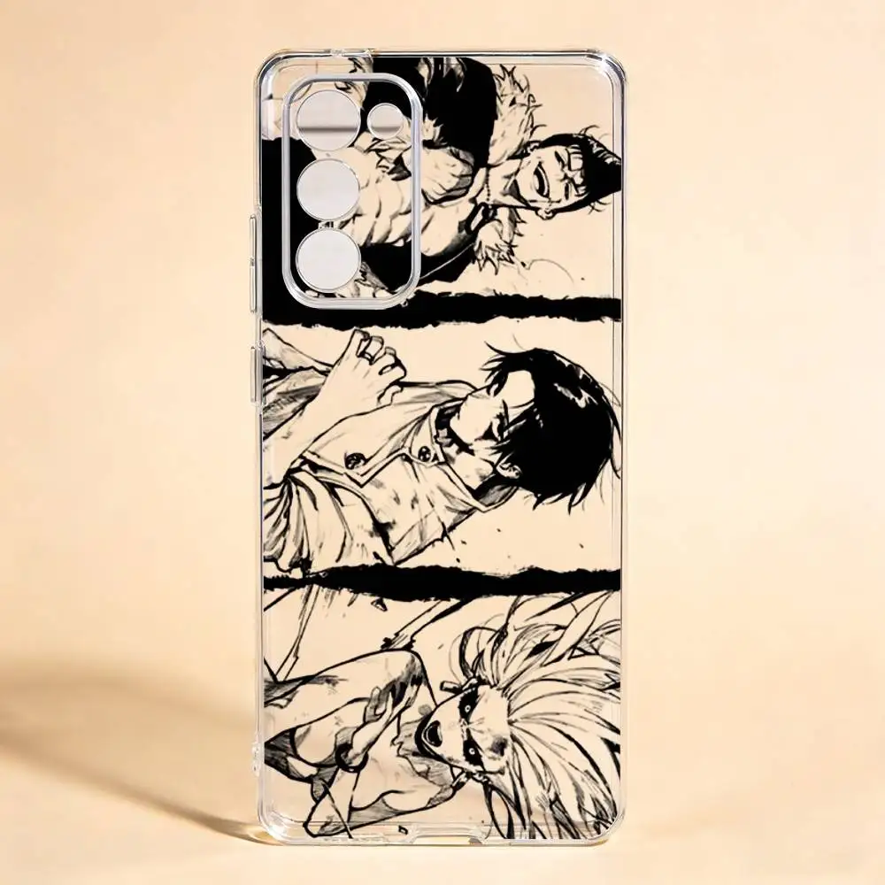 Yuta & Rika Vs Uro Vs Ryu Jujutsu Kaisen  Phone Case For Samsung Galaxy S24 S25 S23 S22 S21Transparent Case Cover