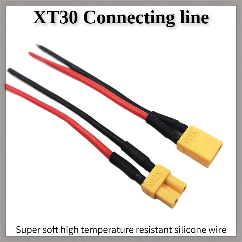 

1pcs Xt30 Female Male Connector With 10cm 16awg Silicone Wire For Rc Lipo Battery Rc Drone Car Boat