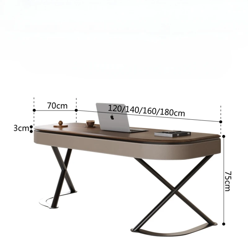 Bureau sur pied pour ordinateur portable, bureau de direction, étude, moniteur domestique, meubles modernes