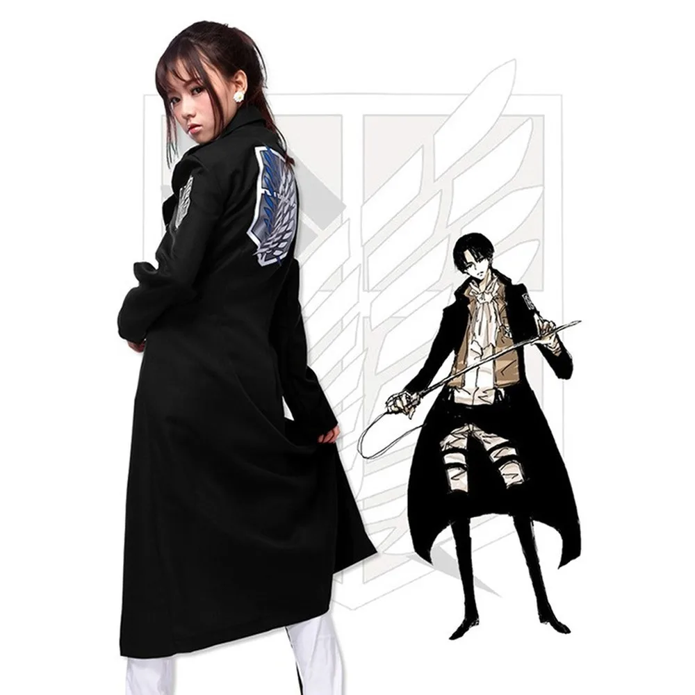 

Anime attack on titan cosplay costume costume adult men women Windbreaker Cloak Clothes Cosplay Costume Fantasia Attack Titan