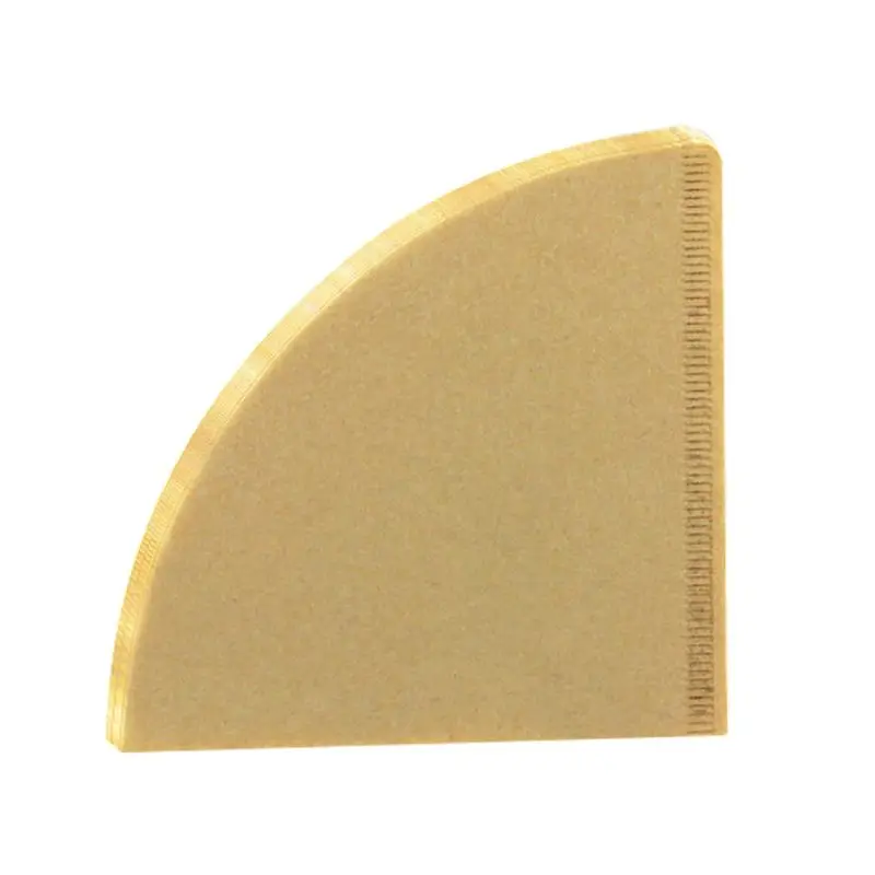 ABXF-Hand-Brewed Coffee Filter Paper Thickened Cone-Shaped Coffee Filter Paper Drip Tea Filter Cup 50 Primary Colors