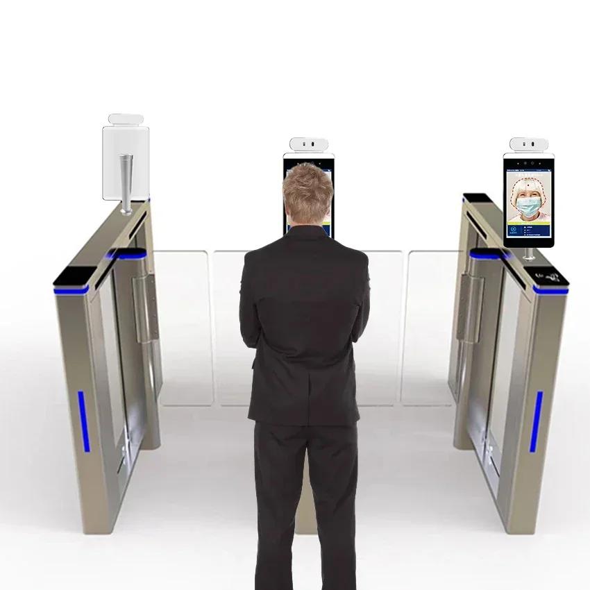 Professional Supplier Security Entrance Access Control Automatic Speed Swing Turnstile Gate