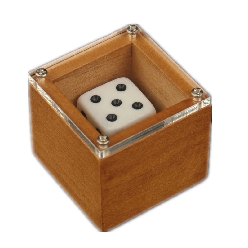 Dot Number Change Dice Magic Props Dice Magic Trick Vision Gimmick Mind Prediction Dice Number Illusion Props for Stage