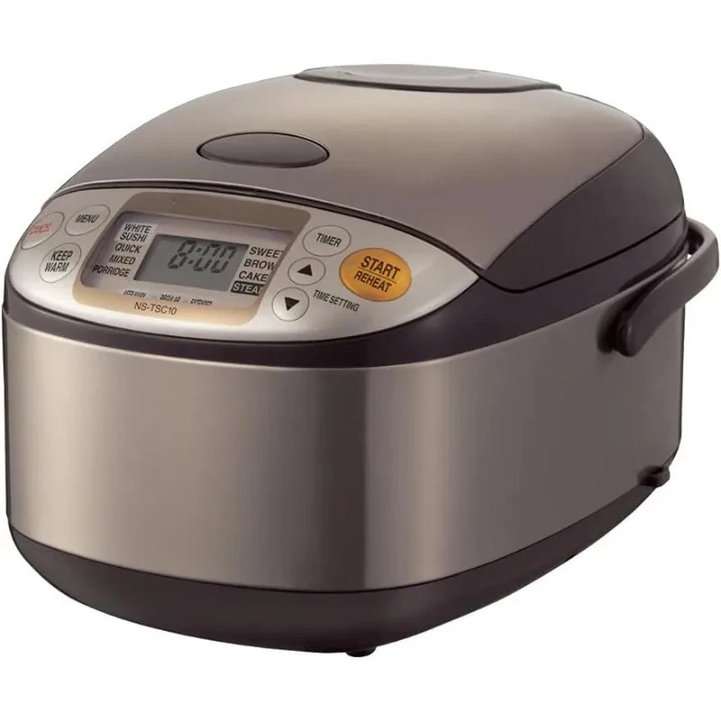 

Popular.NS-TSC10 5-1/2-Cup (Uncooked) Micom Rice Cooker and Warmer, 1.0-Liter