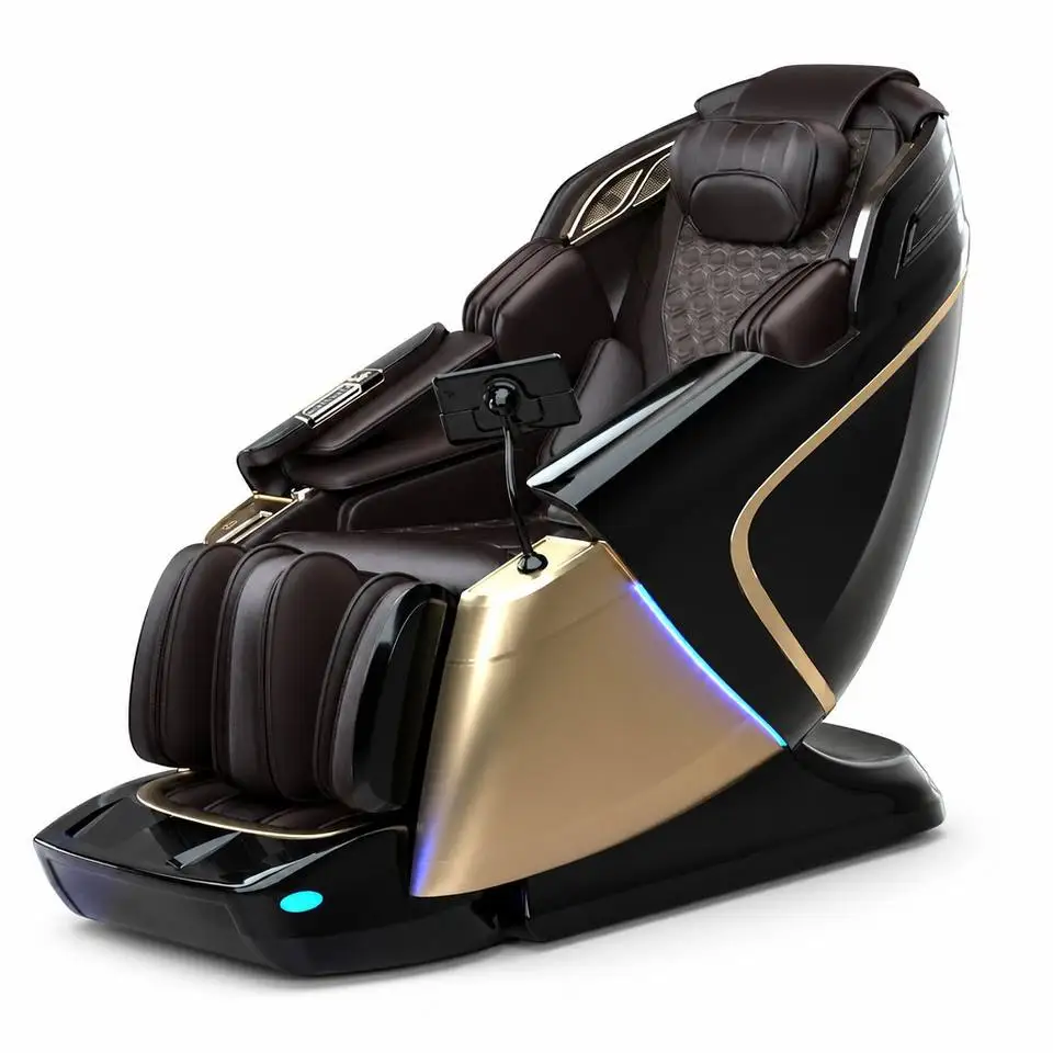 Full Body Zero Gravity Massage Chair With 4D Shiatsu And Airbag Compression For Home Relaxation