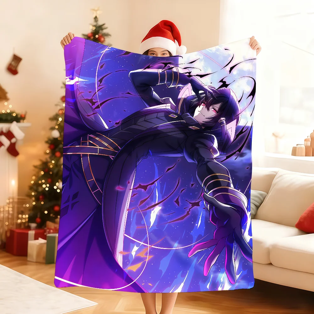 Anime The E-Eminence in S-Shadow Blanket Soft Throw Blanket for Home Bedroom Bed Sofa Picnic Travel Office Rest Blanket Gift