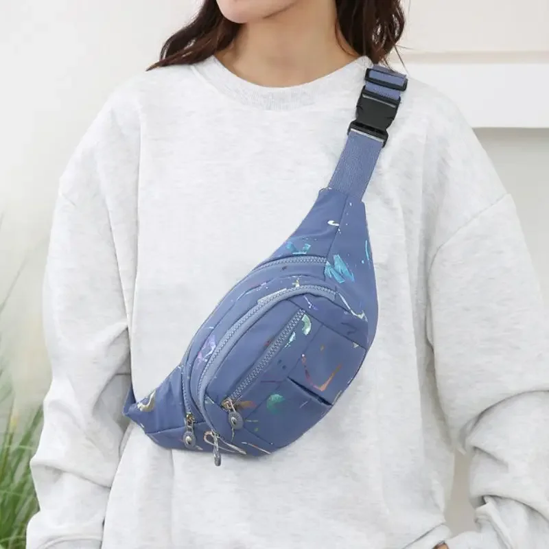 Waist Bag Oxford Cloth Waterproof Belt Bags Designer Crossbody Chest Bag Female Fashion Fanny Pack Banana Hip Purse